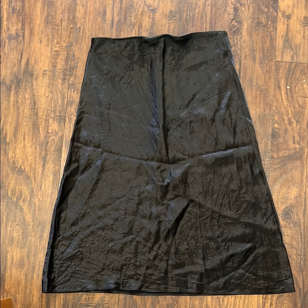 Babaton Black Maxi A-line Skirt for Work